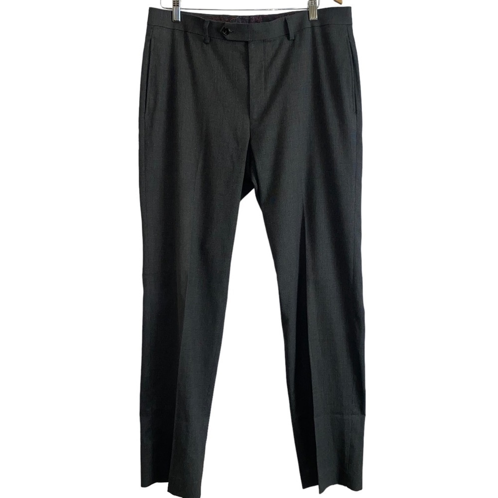 Lauren Ralph Lauren Classic Fit UltraFlex Stretch Flat Front Suit Pants 34 X 32 - Picture 6 of 8